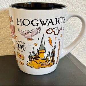 Harry Potter Hogwarts Silver Buffalo Coffee Tea Movie Mug Cup 25 Oz‎ NEW